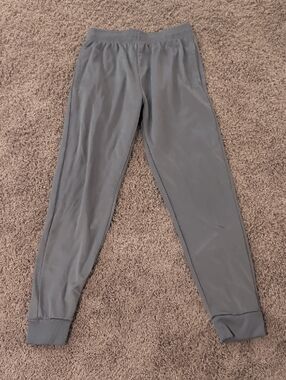 Essentials Dark Gray Sweatpants with Elastic Waistband